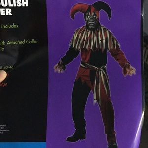 Ghoulish Jester costume